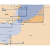 Námořní mapa Imray C30 Harwich to Hoek van Holland and Dover Strait